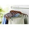 Simplify Slim Velvet Suit Hangers in Chocolate, 25PK 23240-CHOCO - alternate 3